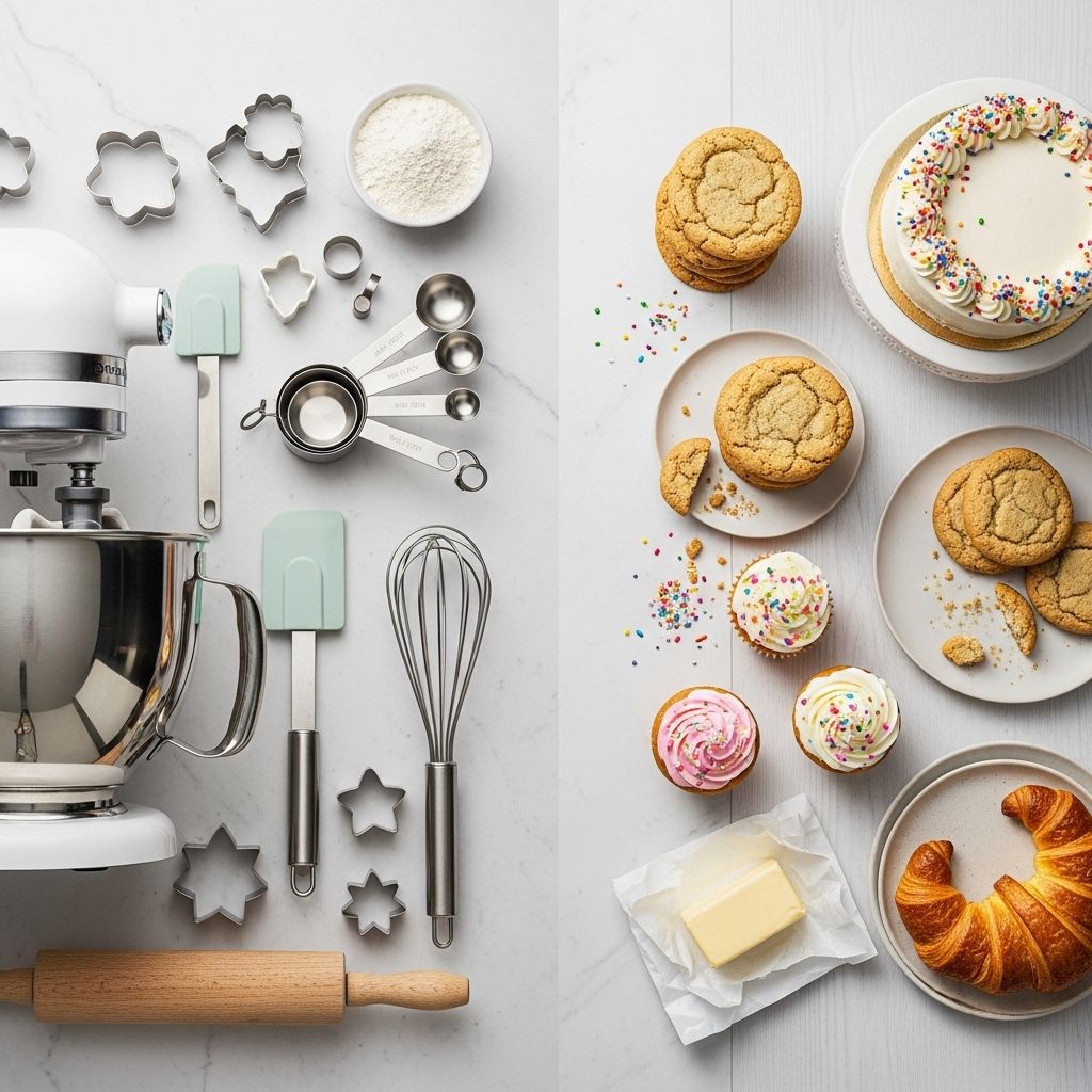 Ignite culinary creativity with curated essentials and gourmet extras in home baking.