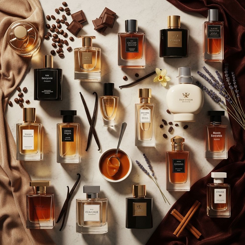 Indulge in 2024’s top gourmand perfumes—from chocolate and vanilla to fruity desserts—for a delicious scent experience.
