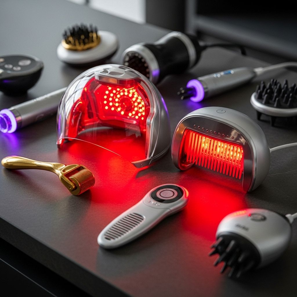 Find out which red light therapy helmets, laser caps, and scalp gadgets deliver proven results for thicker, fuller hair.