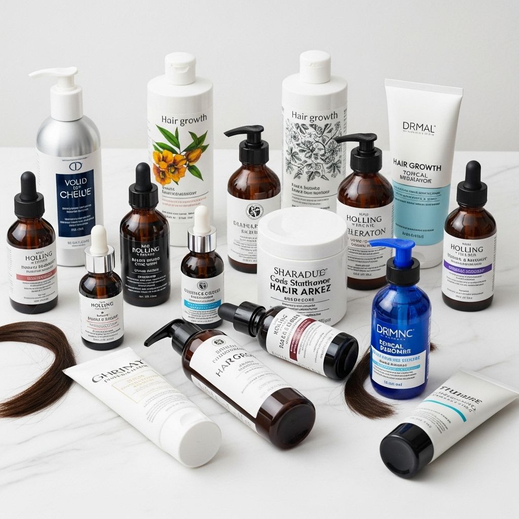 Discover dermatologist-recommended solutions, including shampoos, foams, and serums designed to address thinning hair and promote a fuller, healthier look.