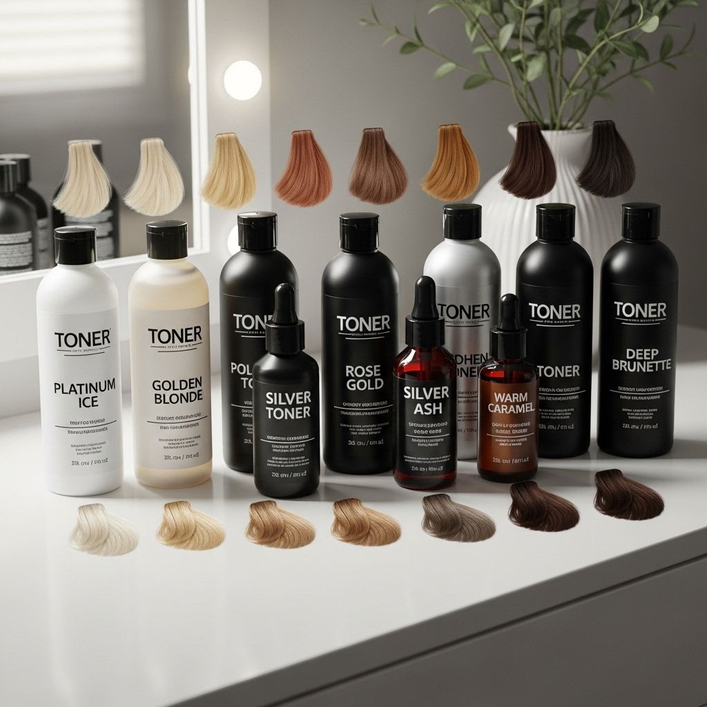 Discover top-rated hair toners for blondes, brunettes, and bold shades—expert picks for hydrated, vibrant color.
