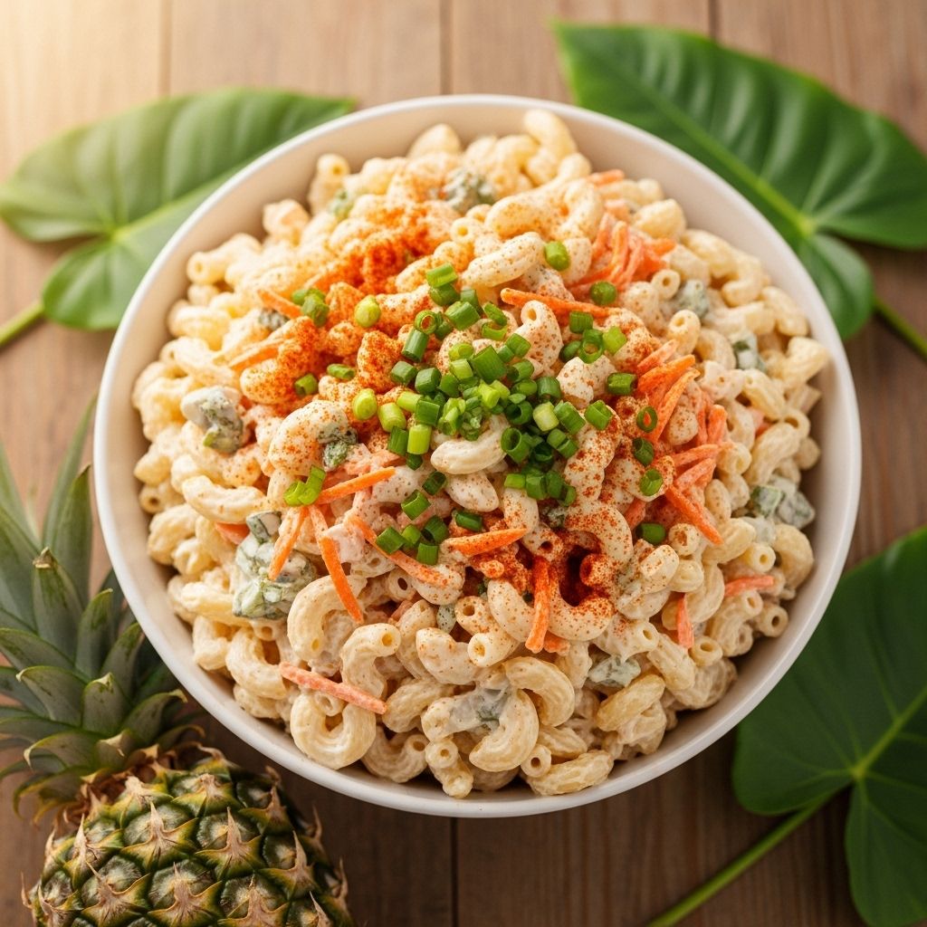 Rich mayo and crisp veggies combine for a crowd-pleasing island side.