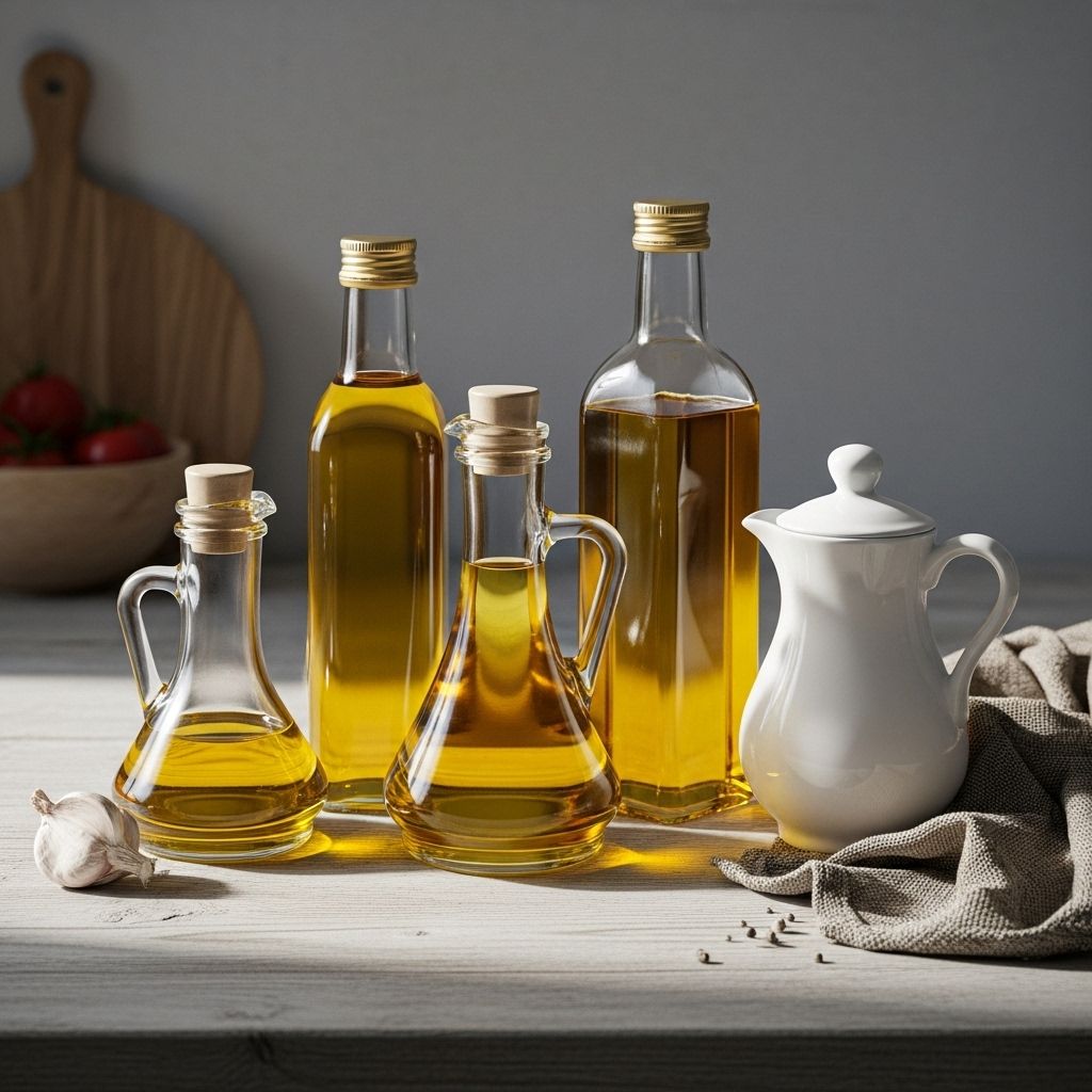 Explore the healthiest oils for cooking, their benefits, uses, and what to look for when choosing the best option for your recipes.