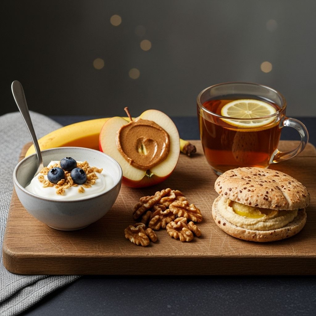 15 Best Healthy Late-Night Snacks—Smart Choices for Better Sleep Morsels of protein, fiber, and fats to calm evening cravings and enhance nightly rest.