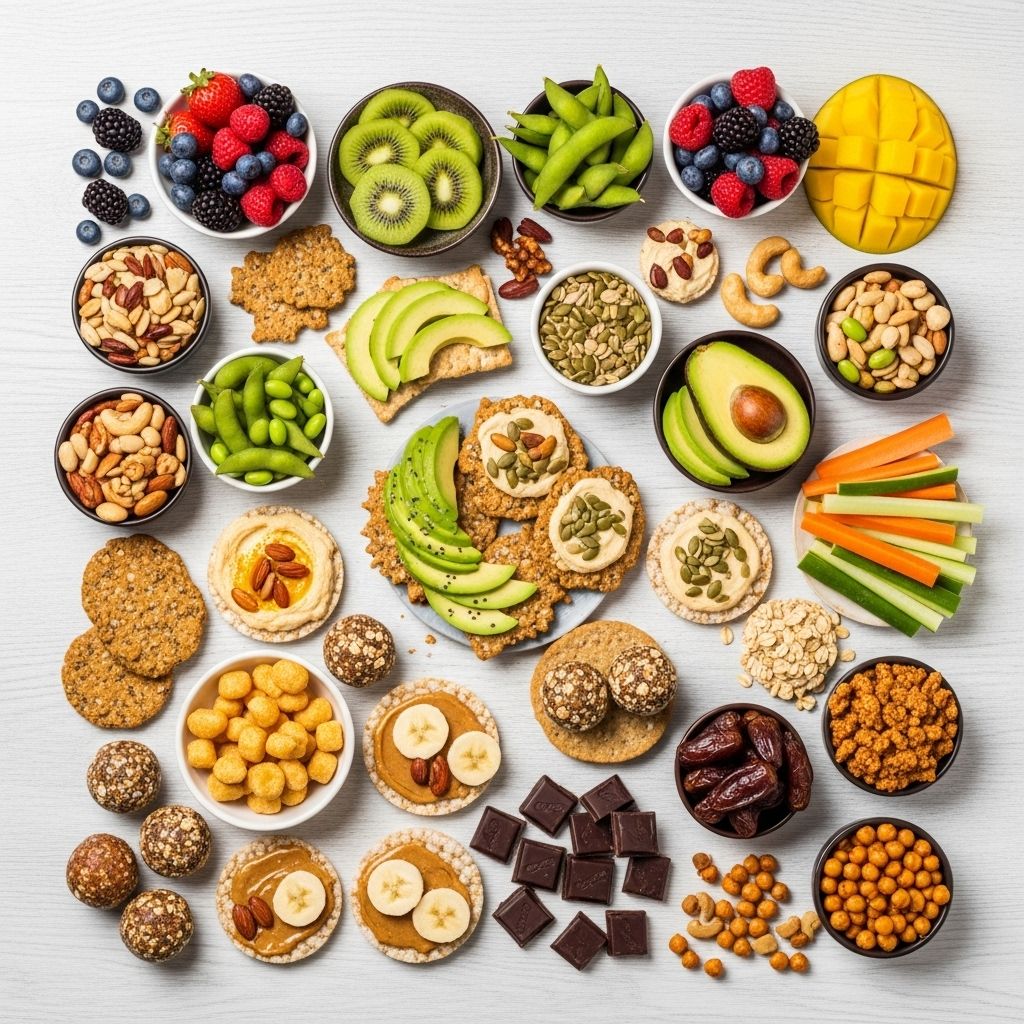 Explore 20 creative, satisfying plant-based snacks, blending nutrition and delicious flavors for energy, fullness, and guilt-free enjoyment.