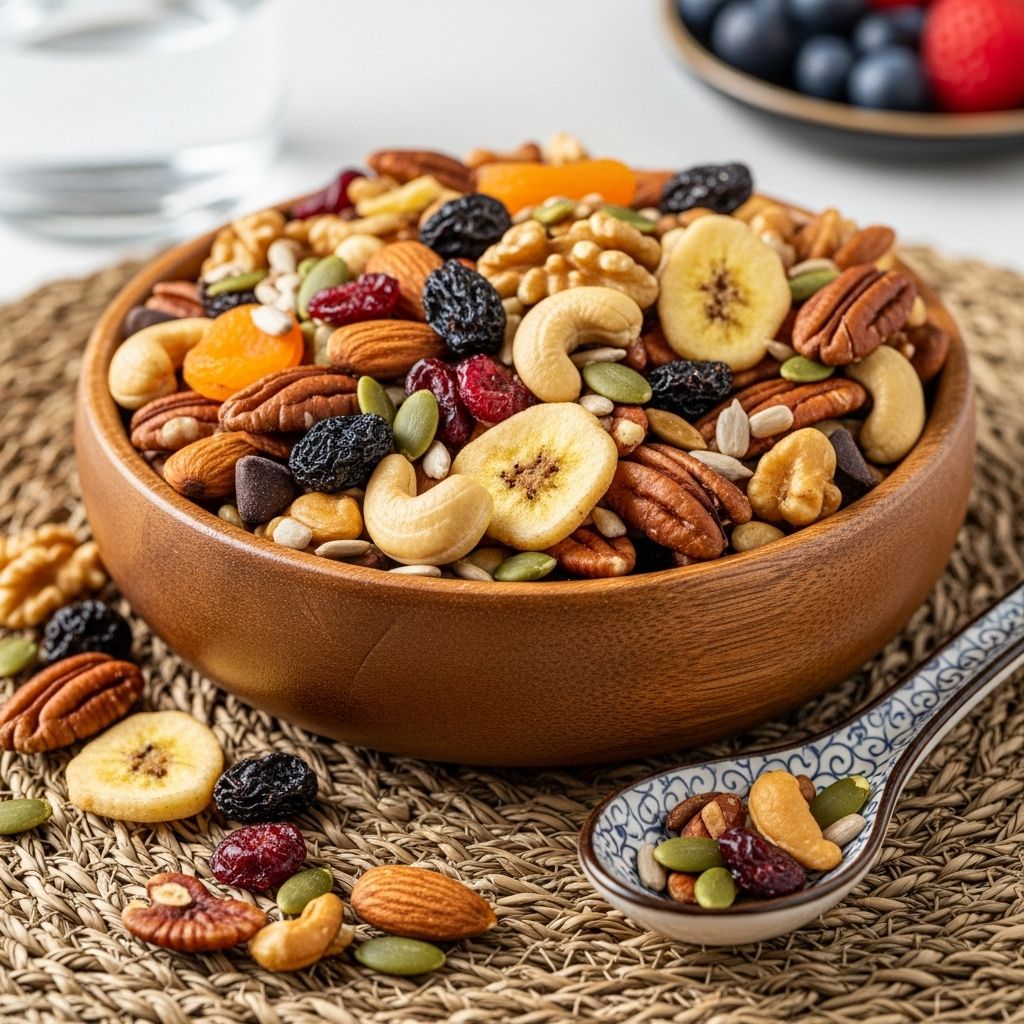 Discover the tastiest, nutrient-packed trail mixes for every craving, plus tips on healthy ingredients and DIY blends.