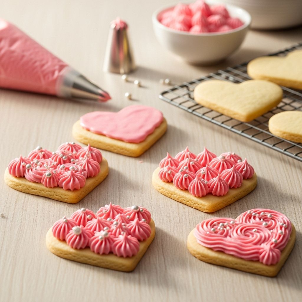 Heart Cookies Recipe A tender, buttery treat that adds a touch of whimsy and sweetness to your celebrations.