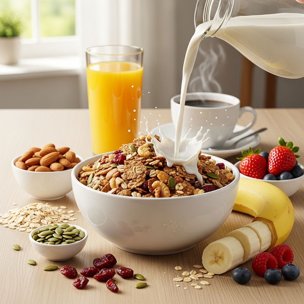 Find the healthiest high-protein cereals reviewed by nutritionists and discover how to choose the best option for your morning routine.