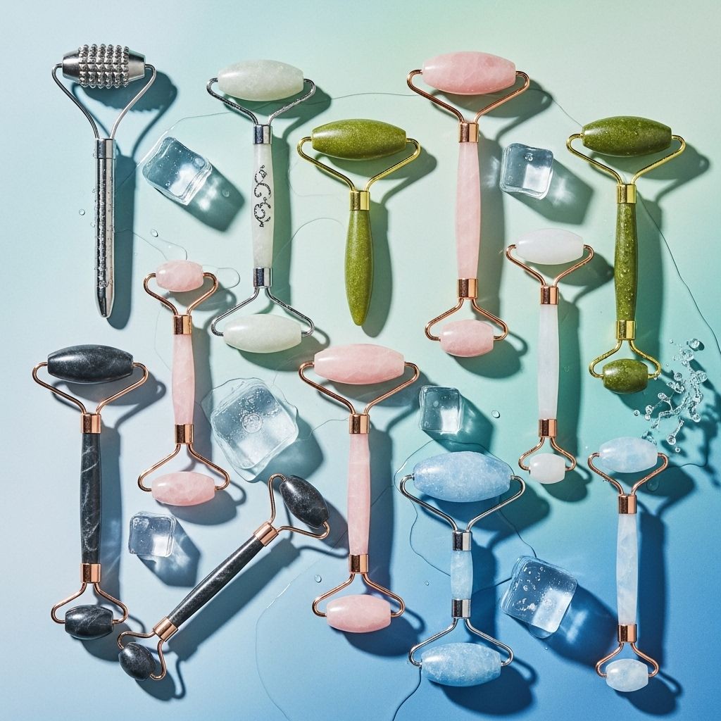 Discover the top ice rollers for facial de-puffing, soothing irritation, and a revitalized complexion in your daily skincare routine.