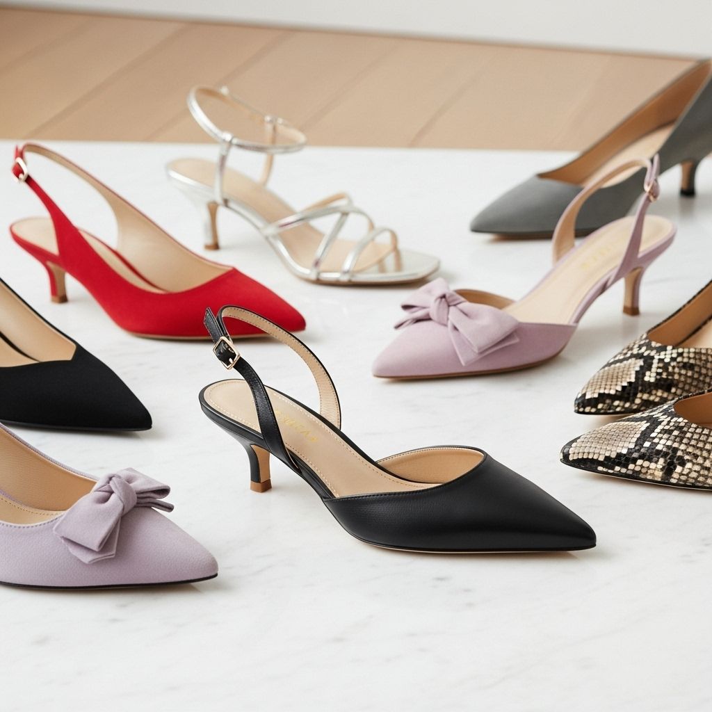 Discover the chic comfort and versatility of kitten heels with our curated picks, style tips, and expert advice.