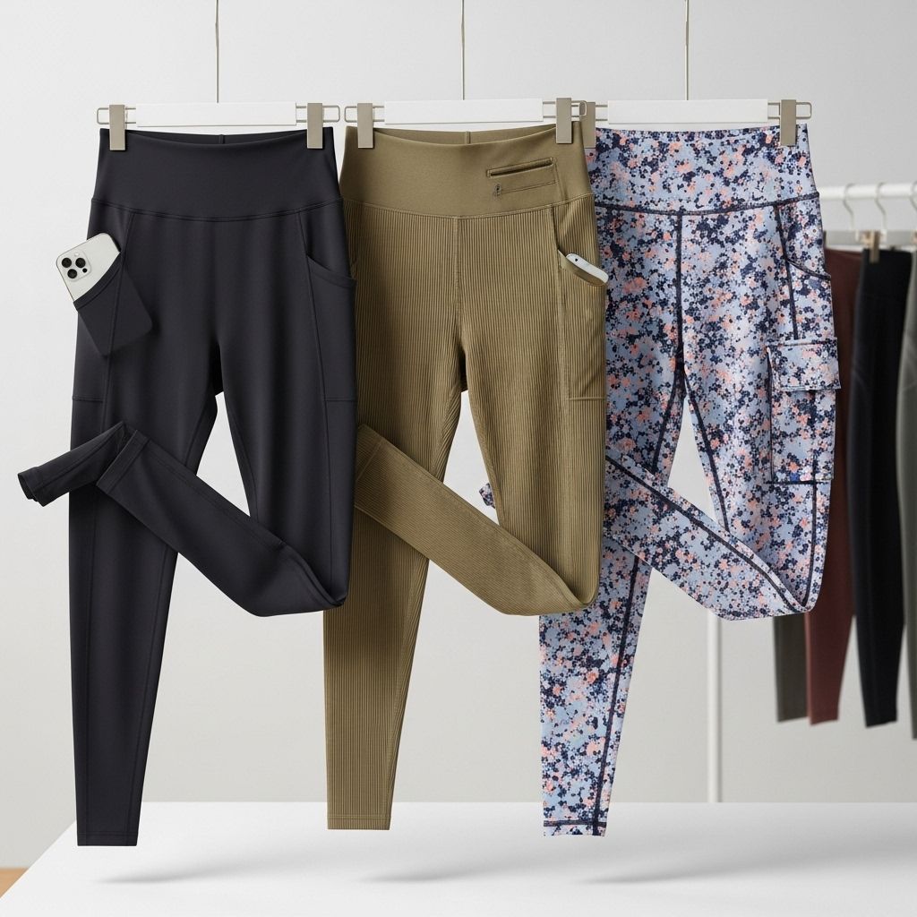 Discover editor-tested leggings with perfectly placed pockets, balancing fit, function, and style for daily wear, workouts, and more.
