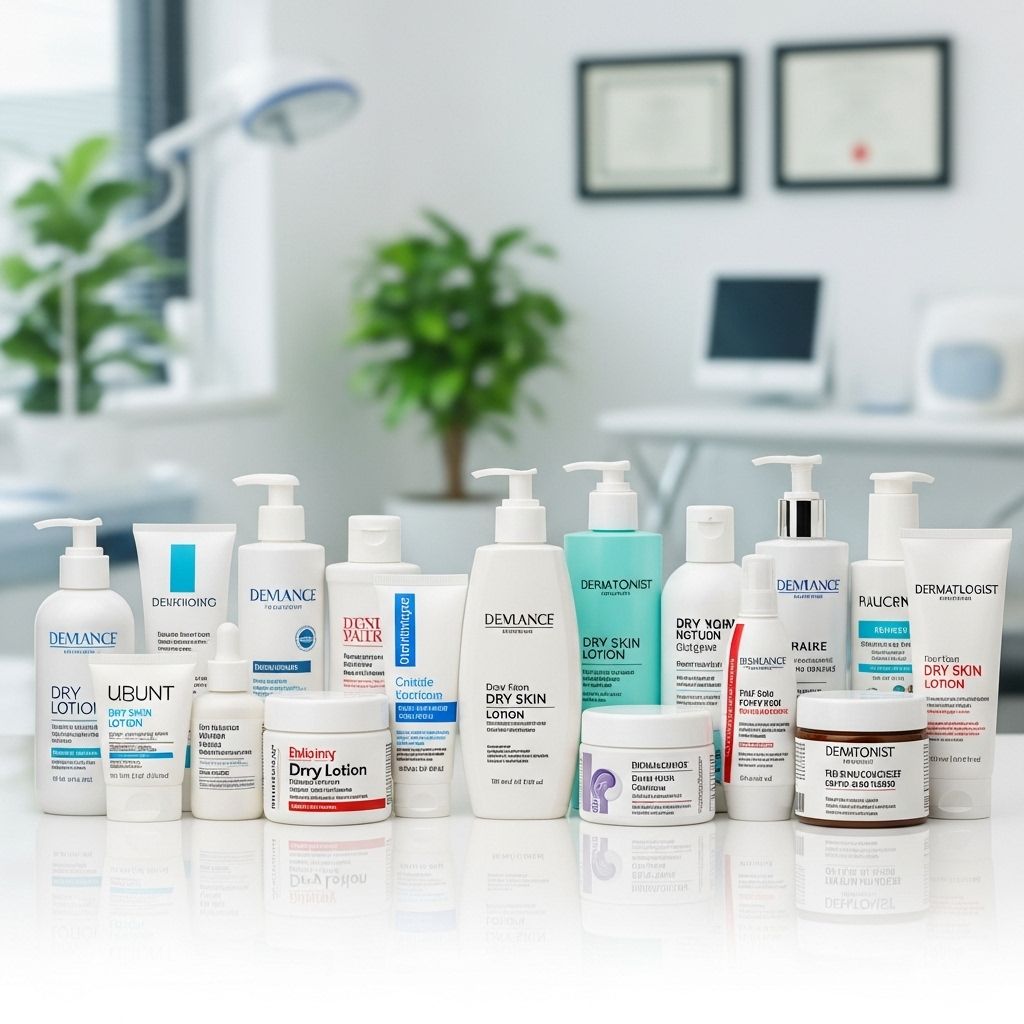 Discover the top dermatologist-recommended lotions to soothe, hydrate, and repair dry, itchy skin all year round.