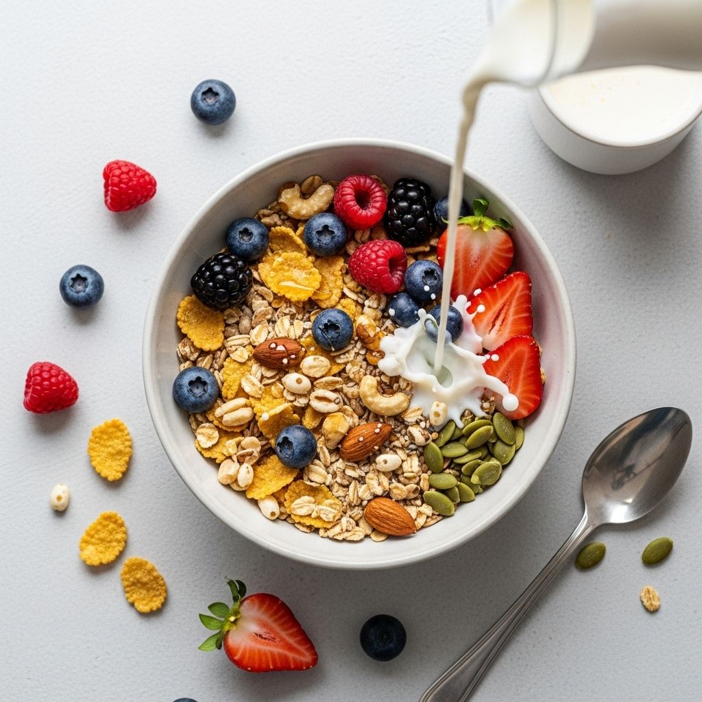 Discover delicious cereals that satisfy your cravings with less sugar and more nutrition—perfect for a balanced breakfast.