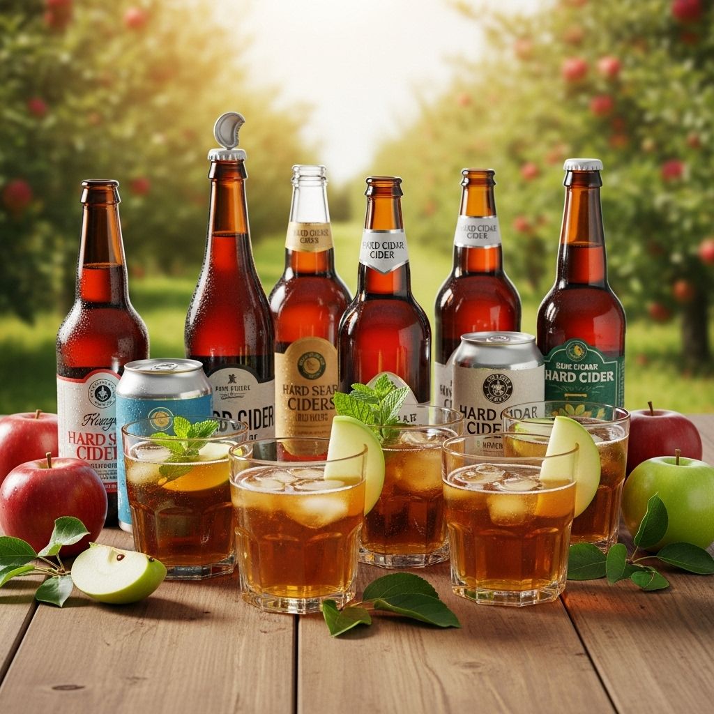 Explore a diverse selection of low-sugar hard ciders that deliver refreshing flavor without the excess calories or sweetness.