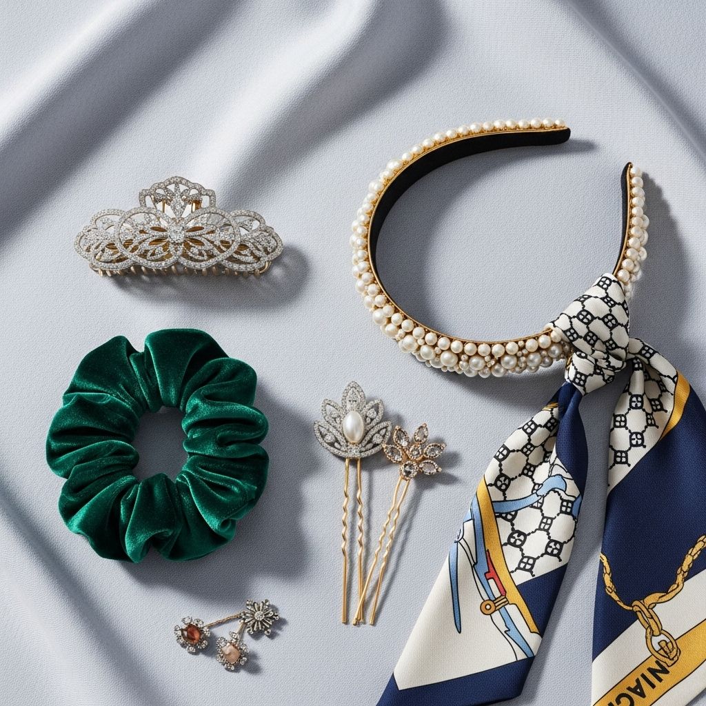 Discover the ultimate luxury hair accessories from top designers and new icons—make every hair day special.
