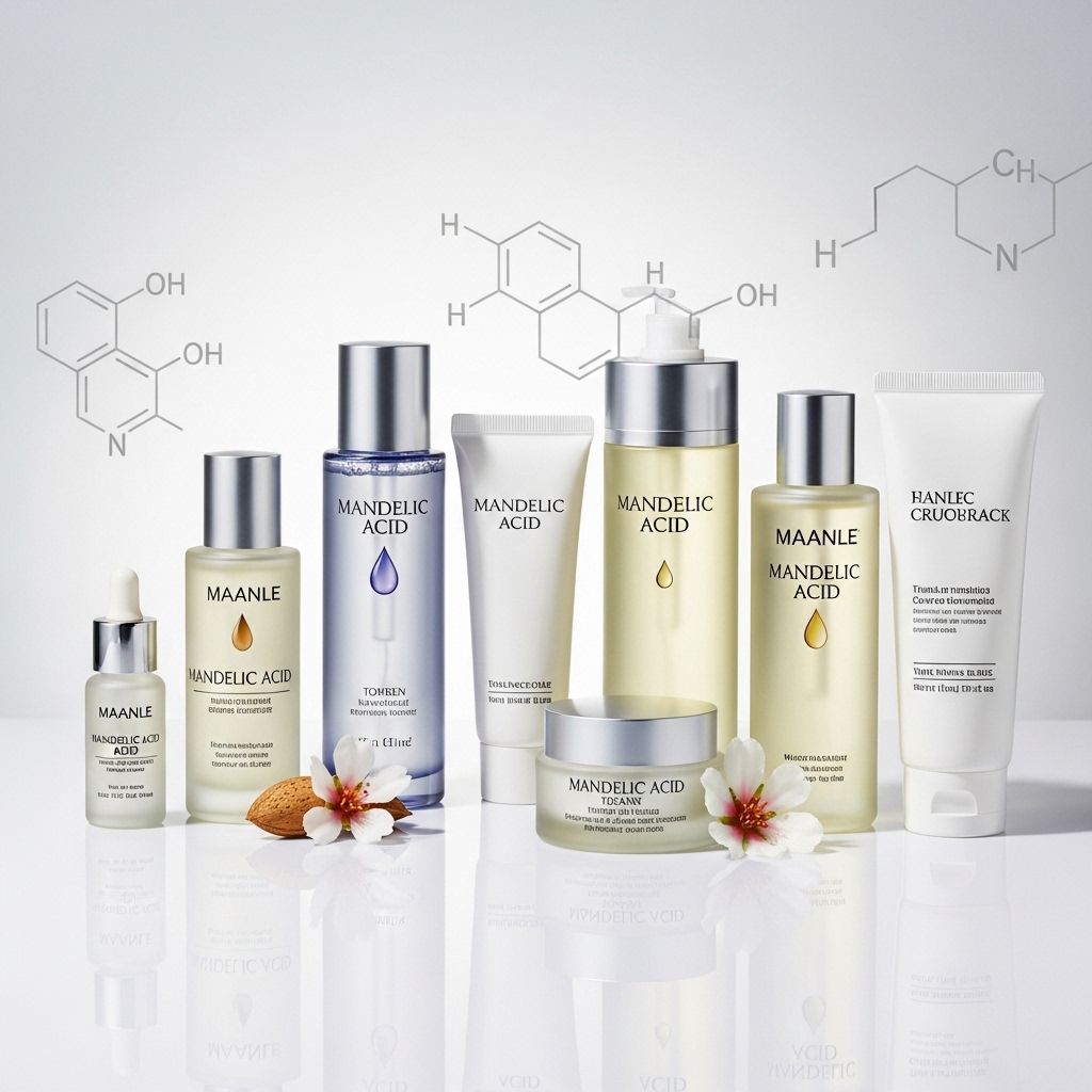 Discover the gentlest AHA for clearer, brighter, and healthier skin with expertly reviewed mandelic acid serums, toners, and more.