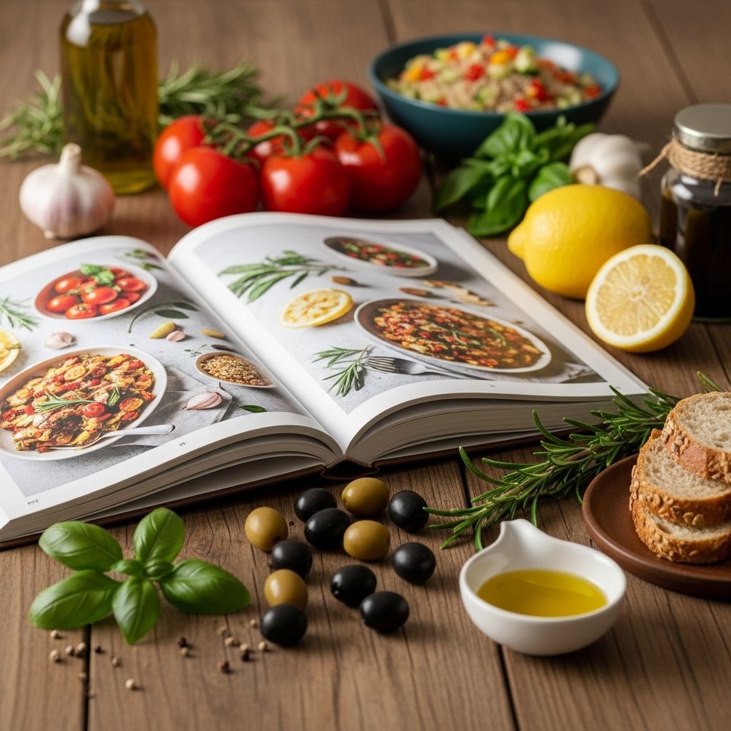 Discover the top Mediterranean diet cookbooks for 2024, offering easy recipes and meal plans for a delicious, heart-healthy lifestyle.