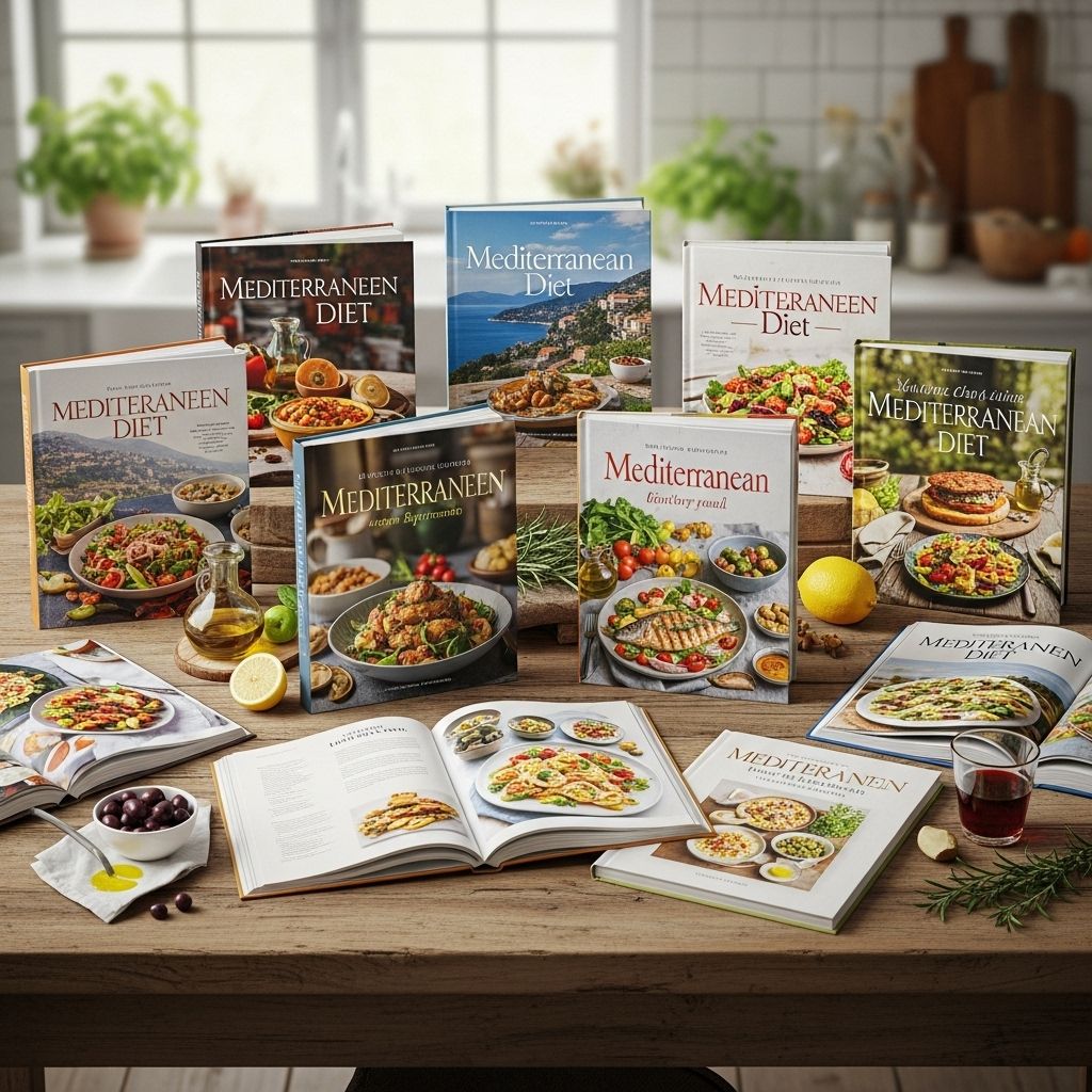 Explore top Mediterranean cookbooks for vibrant, healthy recipes and practical guidance for any lifestyle or dietary need.