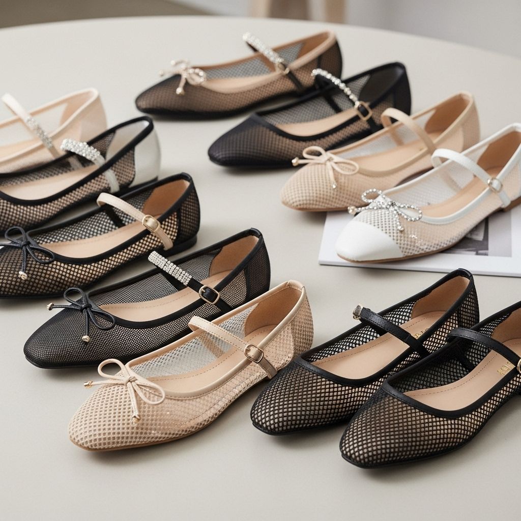 The 10 Best Mesh Ballet Flats for Effortless 2024 Style Mesh ballet flats are redefining warm-weather style with breathability, elegance, and versatility—see 2024’s must-have picks and how to wear them.