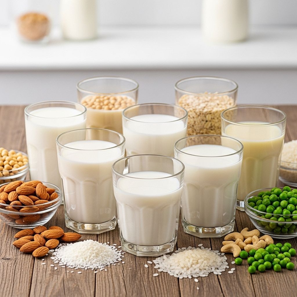 Choosing the Best Milk Alternatives: Comprehensive Guide to Nutrient-Rich Dairy Substitutes Learn how plant-based milks compare in taste, nutrition, and allergen content.