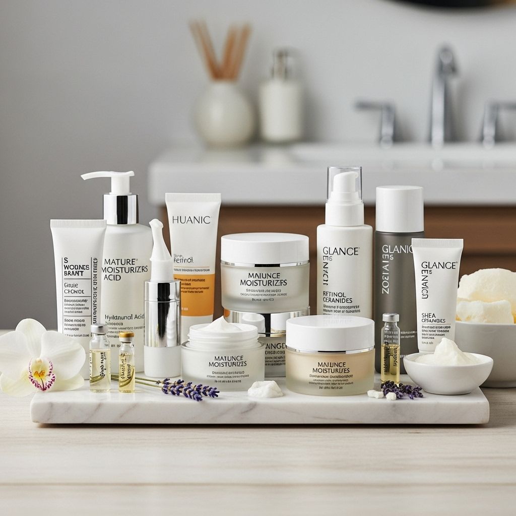 Discover tried-and-tested moisturizers that combat dryness, boost radiance, and target signs of aging for your best mature skin ever.