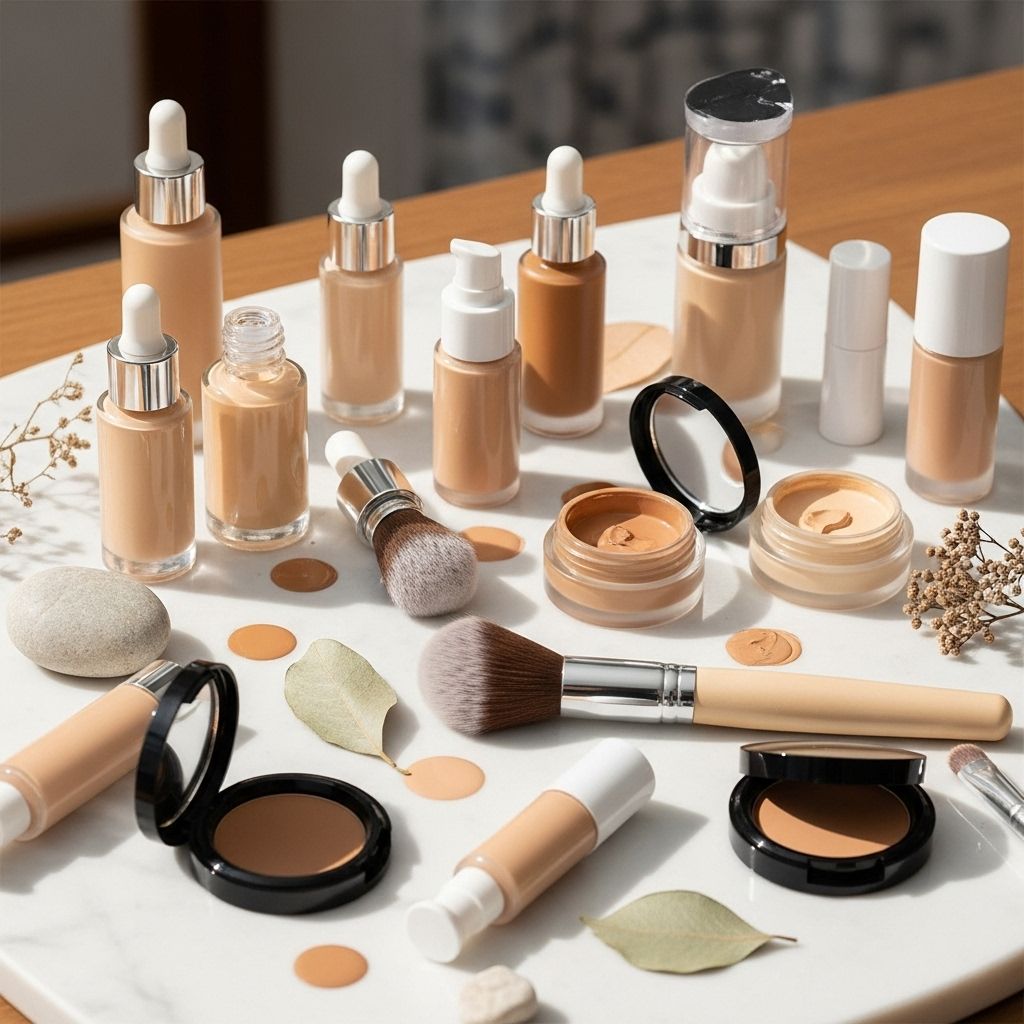 Discover top natural foundations for every skin type, with expert tips, clean ingredient highlights, and honest reviews.