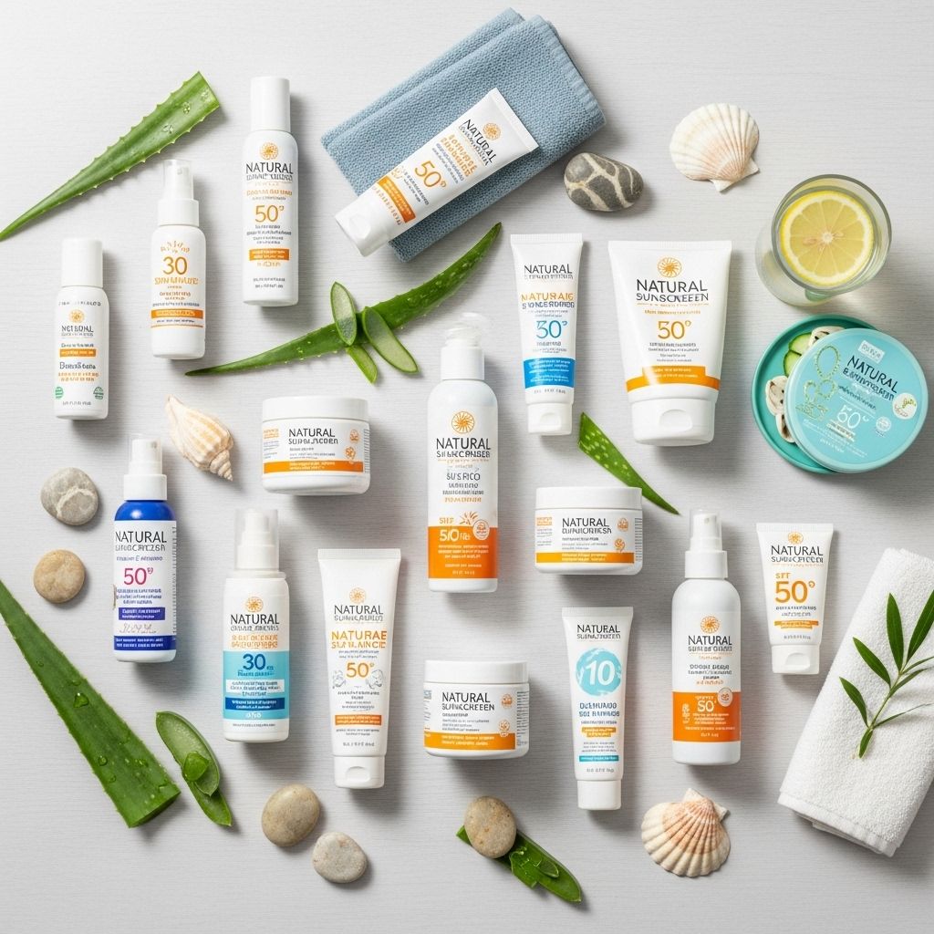 Protect your skin naturally with dermatologist-recommended mineral and organic sunscreens for every skin type.