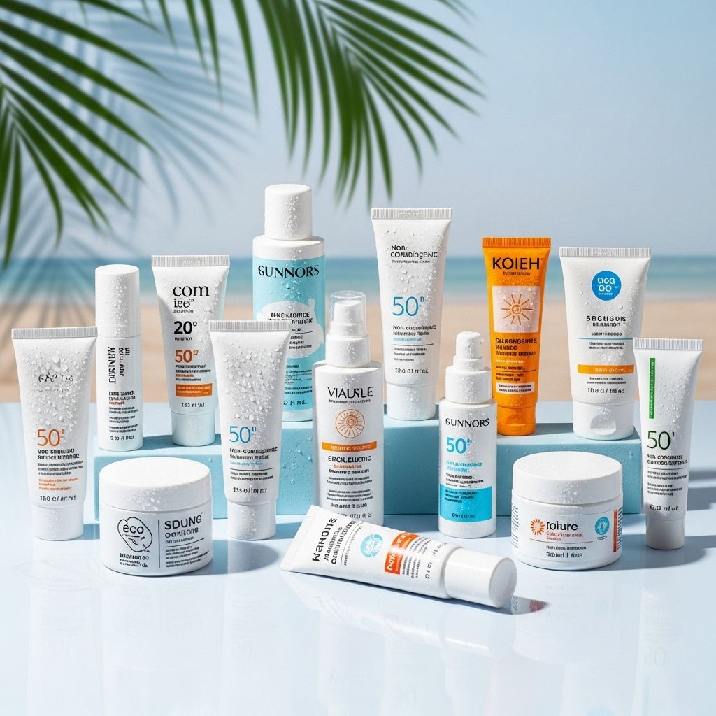 Discover the top dermatologist-approved, non-comedogenic sunscreens that shield skin without causing breakouts, for every skin type and concern.