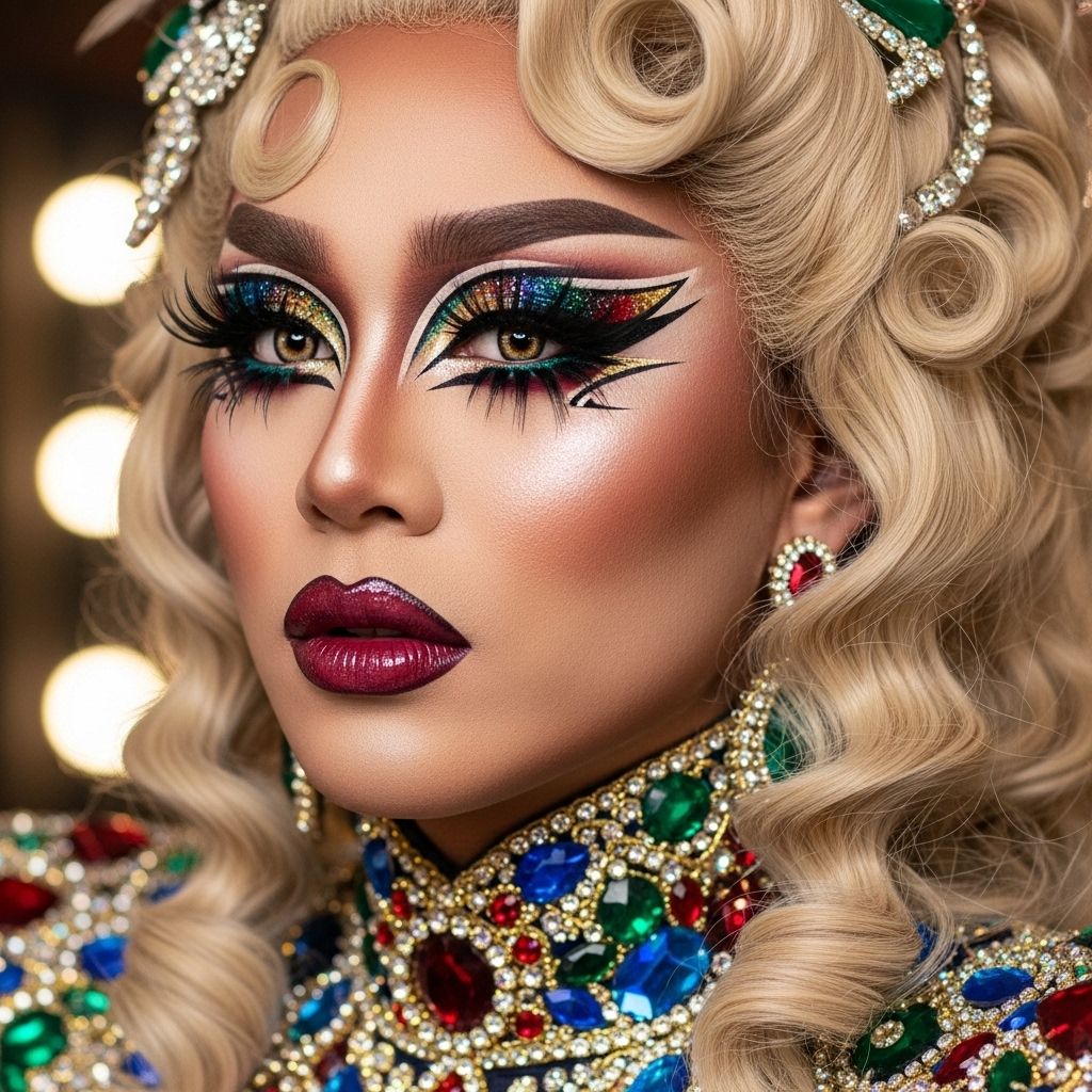 Explore the artistry and bold beauty of Yuhua Hamasaki’s most iconic drag makeup transformations for Cosmo Queens.