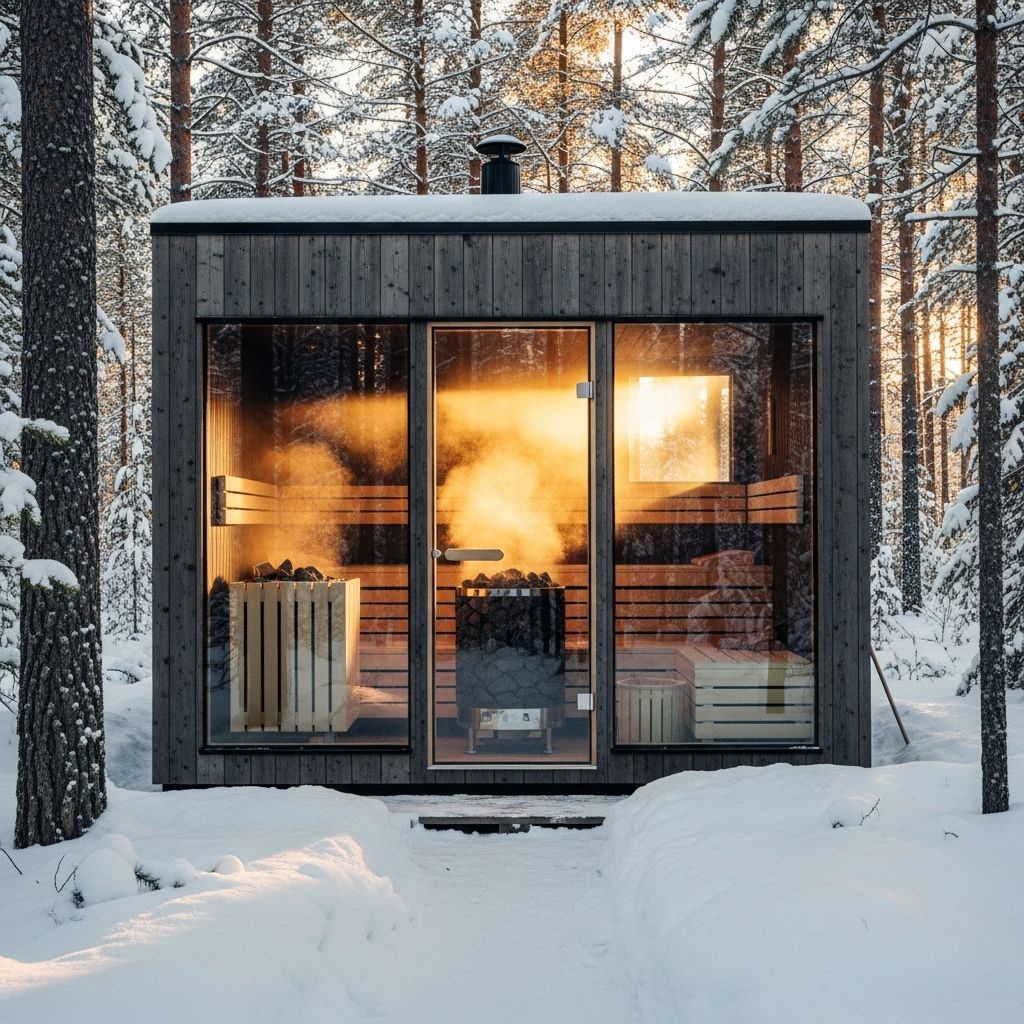 Experience holistic health benefits and soothing heat in your own backyard sanctuary.