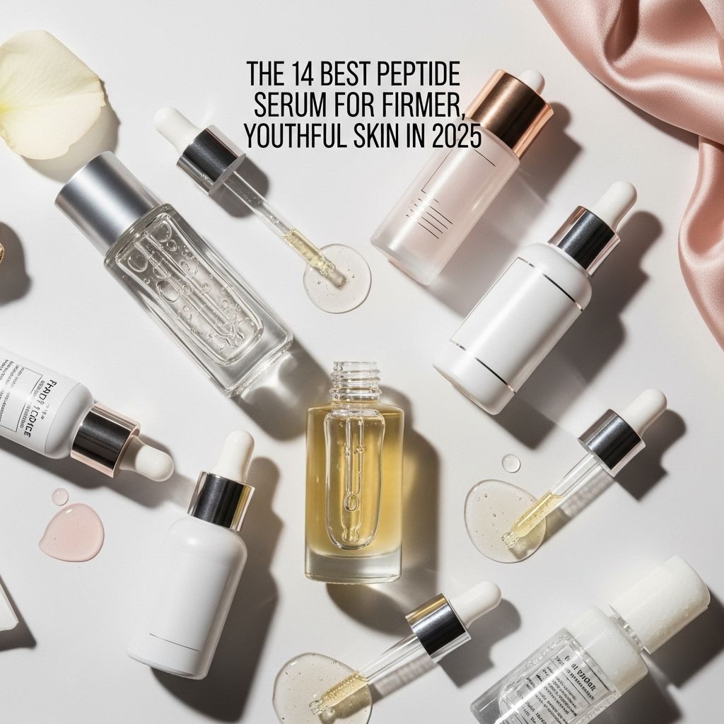 Upgrade your skincare routine with science-backed peptide serums for visibly firmer, smoother, and healthier skin.