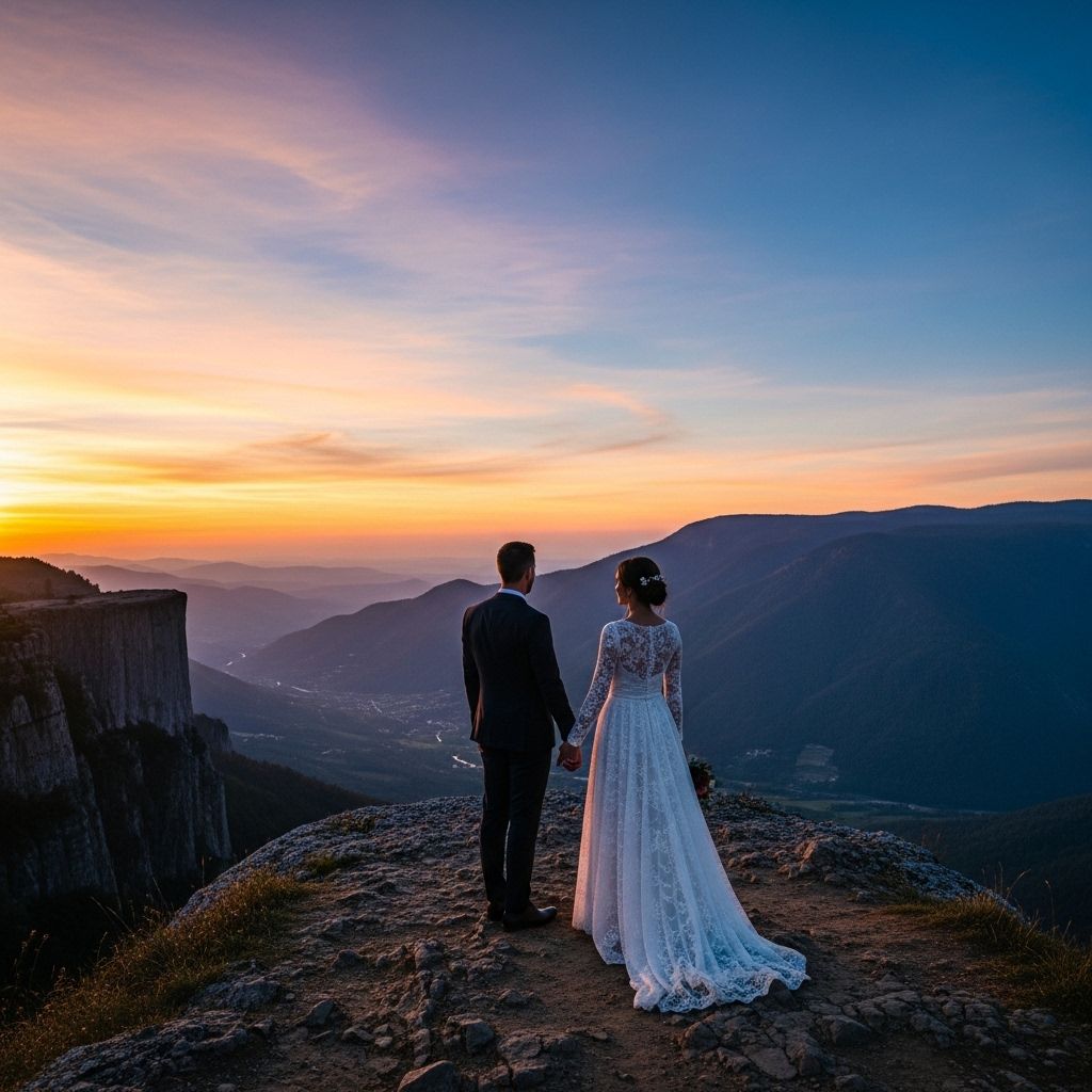 Exchanging vows amid awe-inspiring landscapes creates memories as singular as the union.