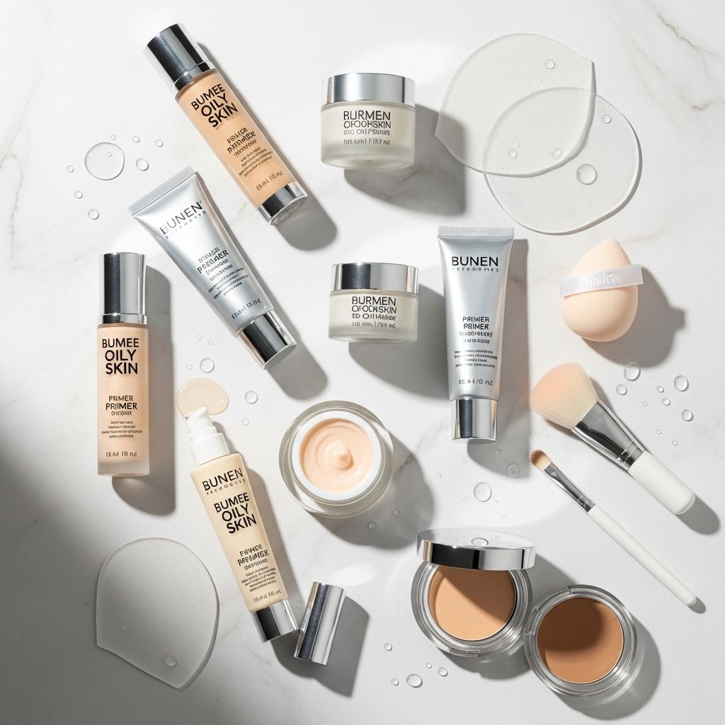 Discover expert-selected face primers designed specifically to combat excess oil, minimize pores, and ensure makeup stays fresh all day long.