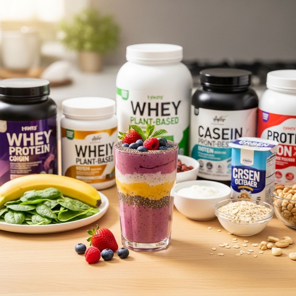 Discover the most effective and nutritious protein powders recommended by dietitians to power up your smoothies and support your health goals.