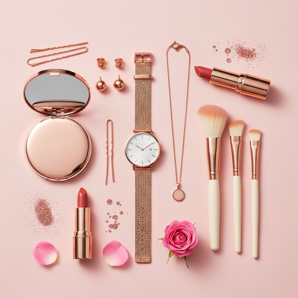 Elevate your style with the most dazzling rose gold accessories, chic beauty products, and luxurious finds for every occasion.