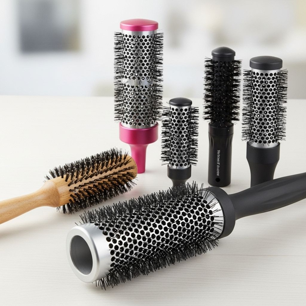 Upgrade your blowout routine with the best round hair brushes for every hair type, length, and style, backed by expert advice and reviews.
