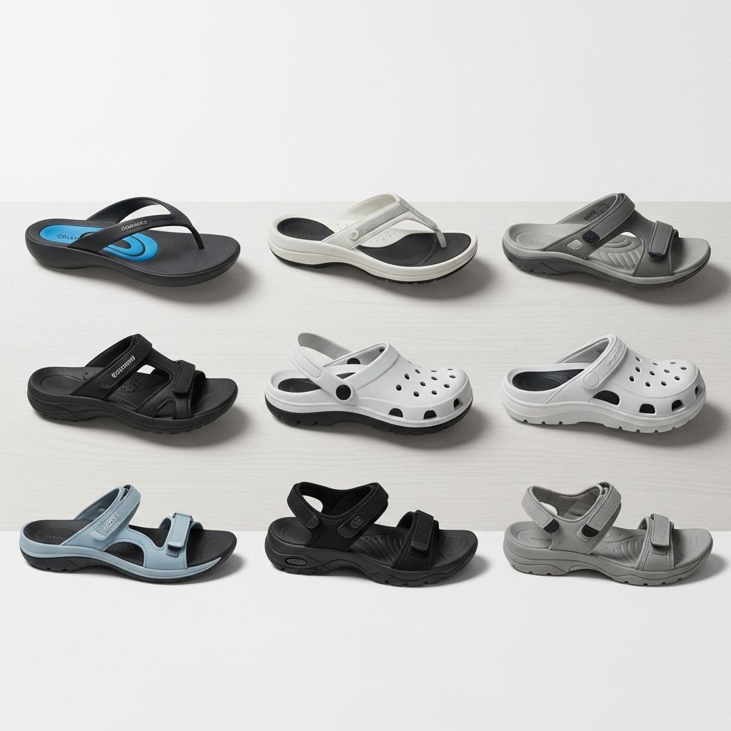 9 Best Sandals for Plantar Fasciitis: Podiatrist-Approved Picks for Relief and Comfort Explore podiatrist-recommended sandals designed to relieve plantar fasciitis pain and support every step, combining comfort, arch support, and style.