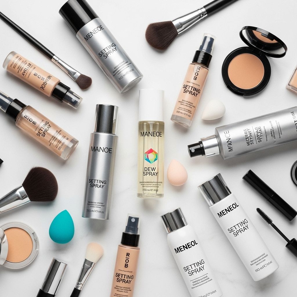 Our 2025 guide covers the best makeup setting sprays for every look, skin type, and longevity need, with expert-tested picks and detailed tips.