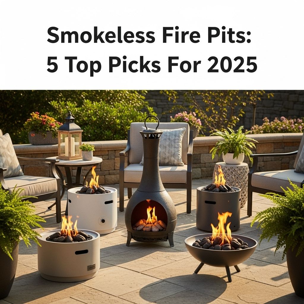 Enjoy campfire warmth without the smoke for cleaner, hassle-free outdoor gatherings.