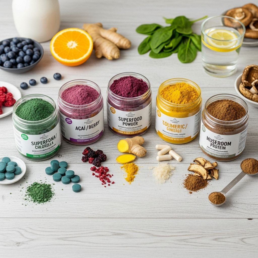 Best Superfood Powders for Energy, Gut Health, and Immunity Each scoop combines greens, adaptogens, and probiotics for nourishing daily wellness.