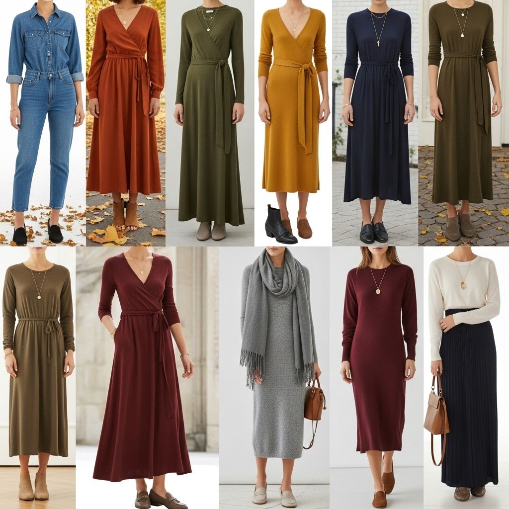 12 Must-Have Transitional Dresses to Elevate Your Fall Style Discover the ultimate transitional dresses that seamlessly take you from summer heat to crisp fall days with smart styling hacks.