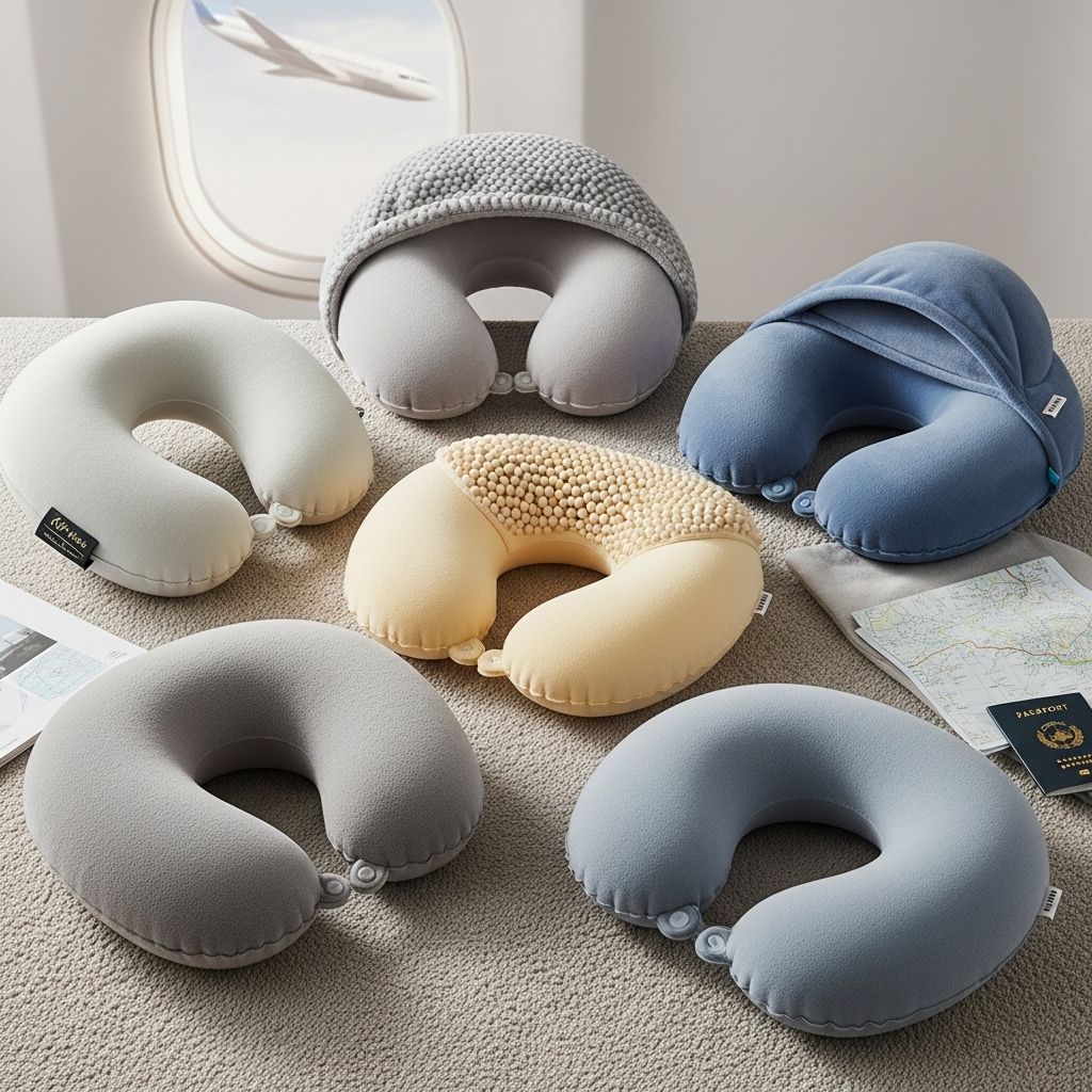 Enjoy ergonomic comfort and compact design on the go for truly restorative in-transit naps.