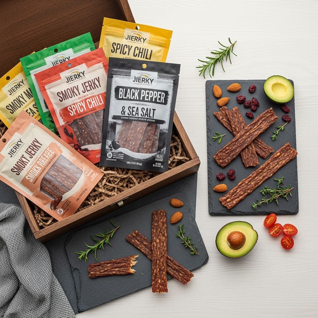Discover the boldest, healthiest, and tastiest vegan jerky brands for plant-based snacking—packed with protein, fiber, and flavor.