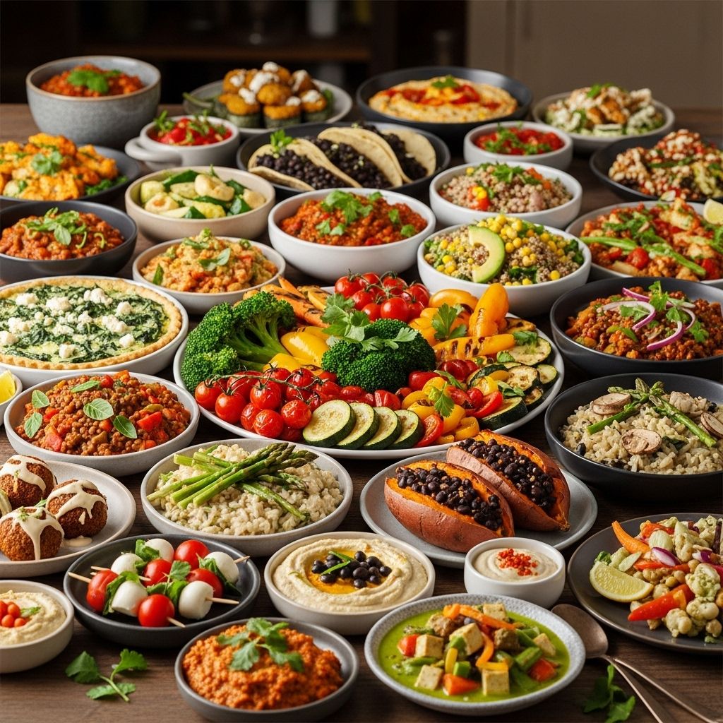 A vibrant mix of nourishing dishes that prove plant-forward cooking can delight every palate.