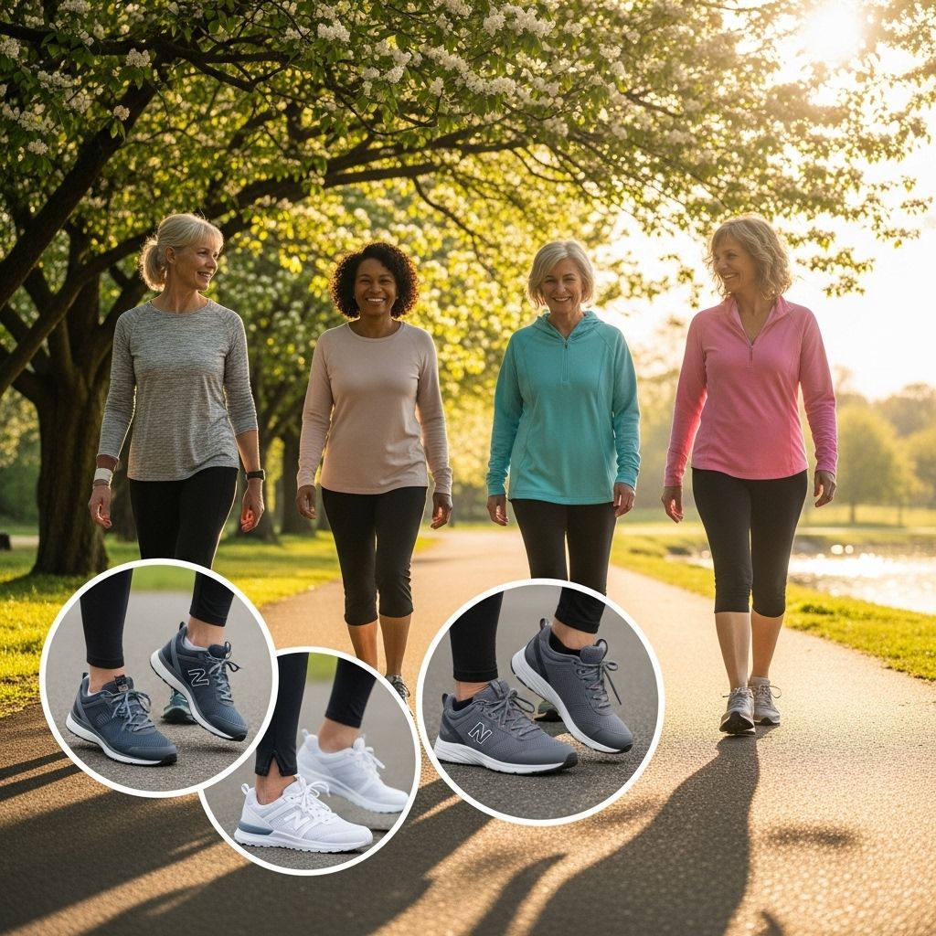 Best Walking Shoes for Women Over 50: Top Choices for Comfort, Support, and Style Expert-picked walking shoes for women 50+, focusing on comfort, support, and style for all-day wear.
