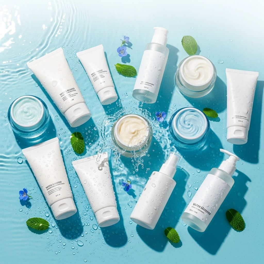 Discover lightweight, effective water-based moisturizers for every skin type, from oily to sensitive, and achieve lasting hydration without heaviness.