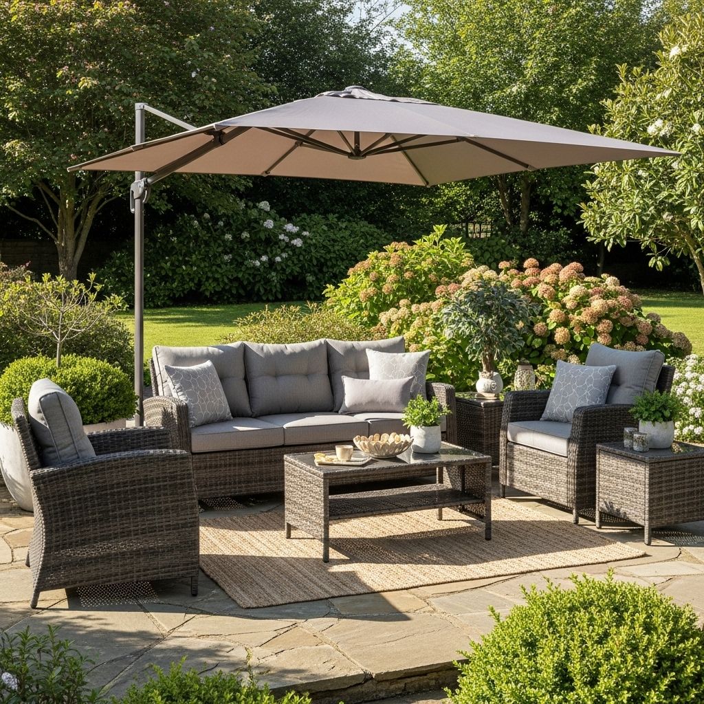 Weatherproof weaves and plush cushions bring lasting charm to every gathering spot.