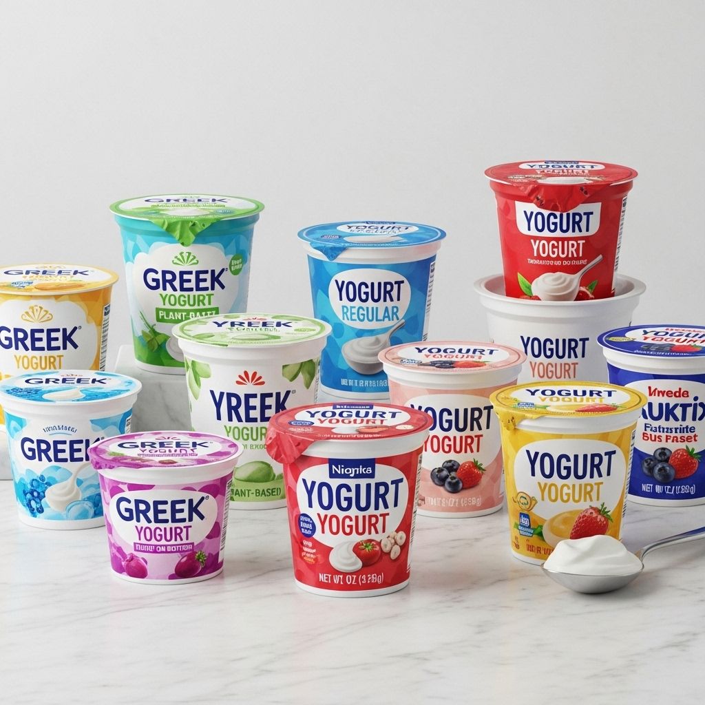 Discover top yogurt brands for every diet, preference, and nutritional need with expert analysis and healthy tips.