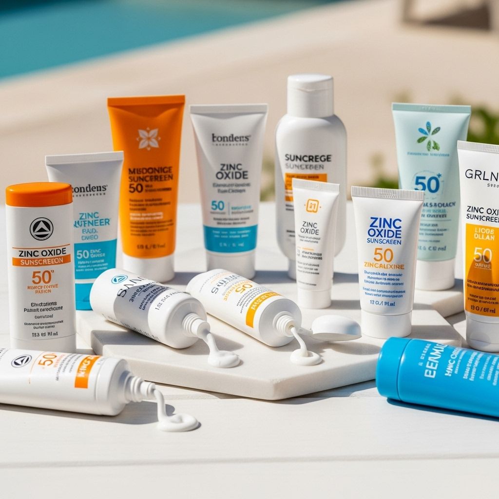 Discover the leading zinc oxide sunscreens for broad-spectrum protection, safe ingredients, and optimal skin health.