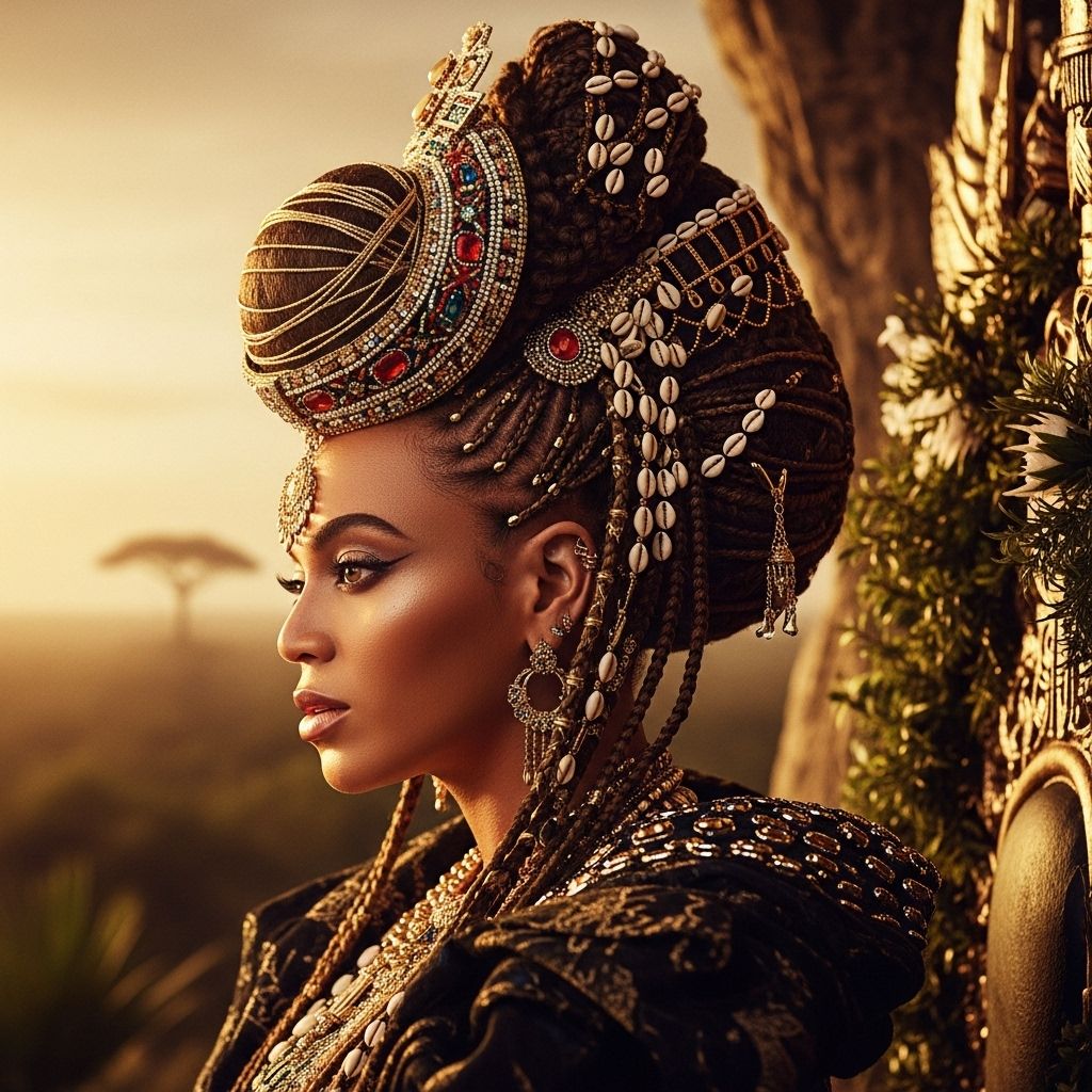 Discover the creative vision, cultural meaning, and collaborative effort behind every hair look in Beyoncé’s 'Black Is King.'